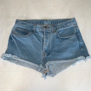 Brandy Melville Jean Shorts